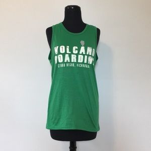 Volcano Boarding Nicaragua Souvenir Tank, S